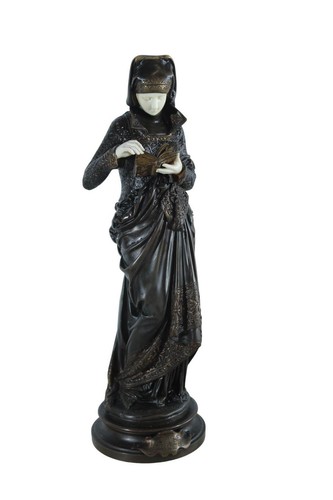 Nifao bronze reading - nifao, figure