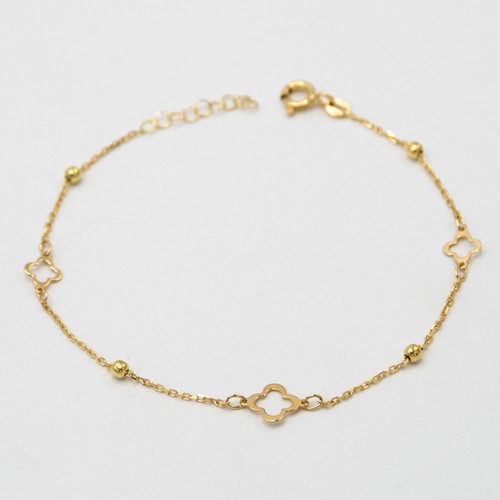 Bracelet jaune 18 carats - jaune,
