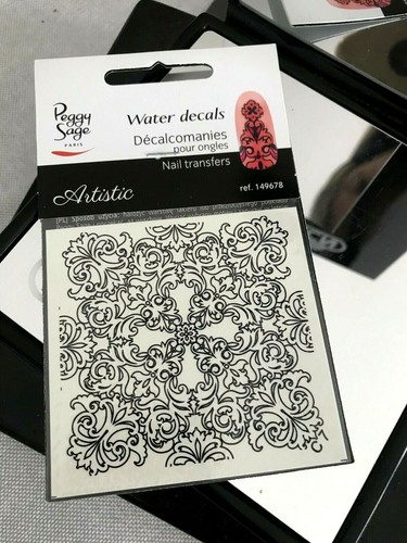 Peggy sage water decals nail - peggy,