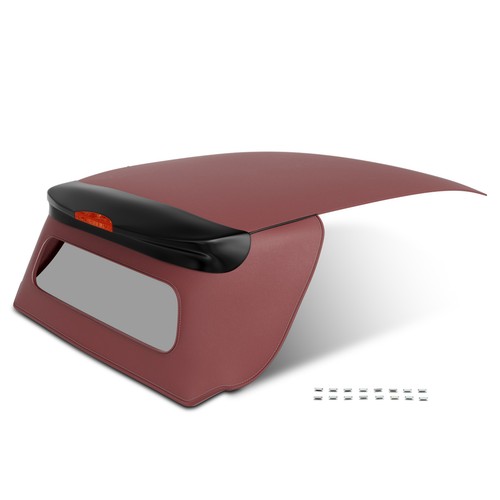Capote souple rouge - capote,