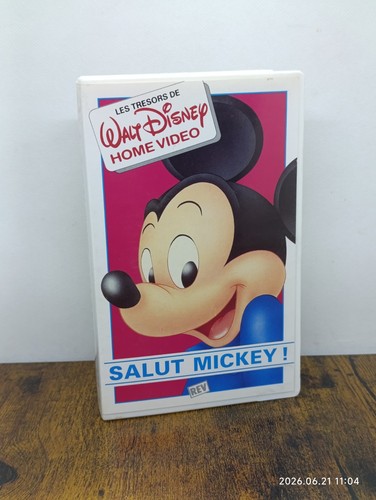Vhs salut mickey k7 - salut, !