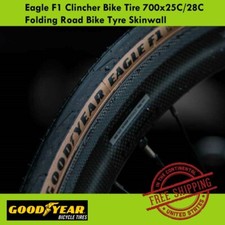Goodyear Eagle F1 Clincher Bike Tire 700x25C/28C Folding Road Bike Tyre Skinwall
