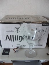 6 verres bière AFFLIGEM 50 cl