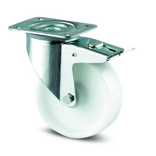 Roulette pivotante blocage - roulette,