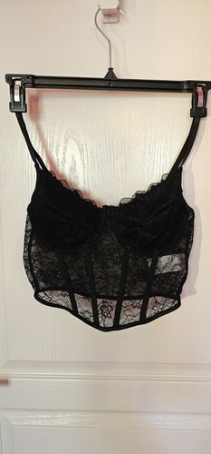Bustier corset noir - , en