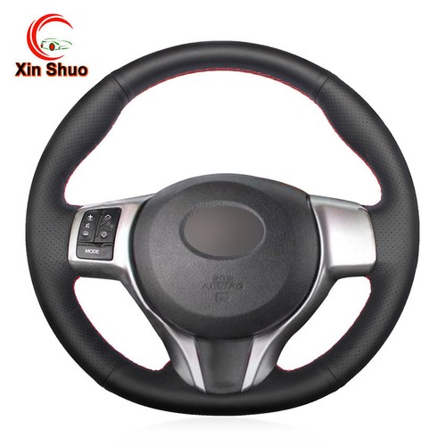 Black artificial leather - leather, car