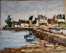 Tableau port de Bretagne par