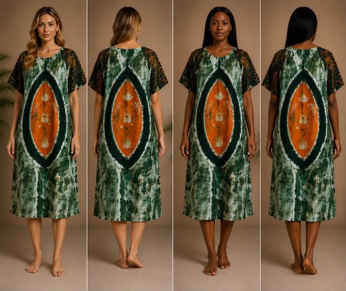 Boubou femme batik wax bassam - femme,