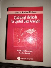Statistical Methods for Spatial Data Analysis by Schabenberger and Gotway