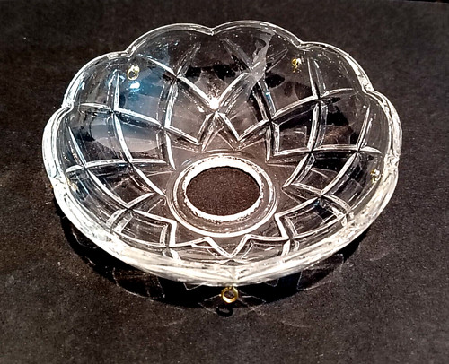 Bobeche cristal bohème - bobeche,