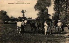 CPA LES BORDES Summer Season Hunting Horses on the Prairie (864524)