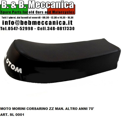Selle moto biplace morini - biplace,