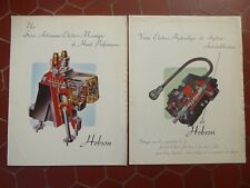 2 HOBSON VERIN ELECTRO HYDRAULIC / SERVO ACTUATOR AIRCRAFT PUB LEAFLETS