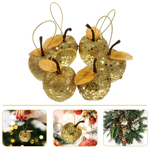 20pcs ornements pomme - ornements,