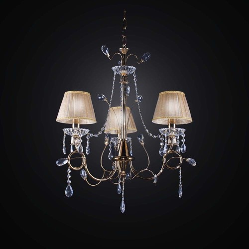 Lustre moderne cristal 3 - lustre,