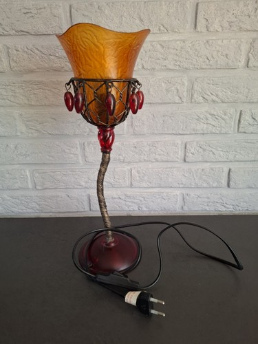 Lampe vintage avec abat jour - vintage, abat-jour