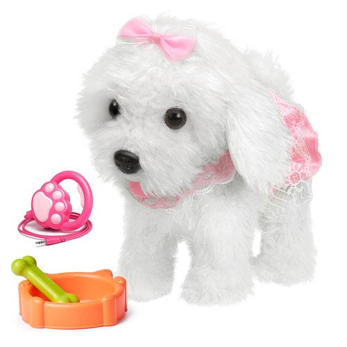 Chien interactif peluche - chien,