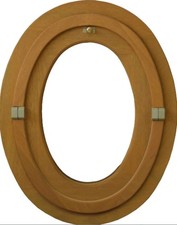 Oeil De Boeuf Bois Ovale H90 X