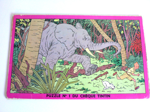 Tintin puzzle les - , "les