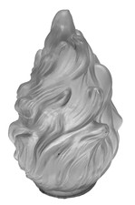 Grande  TULIPE FLAMME ancienne