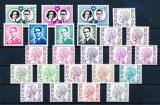 LS54909 Belgium service stamps king Baudouin fine lot MNH