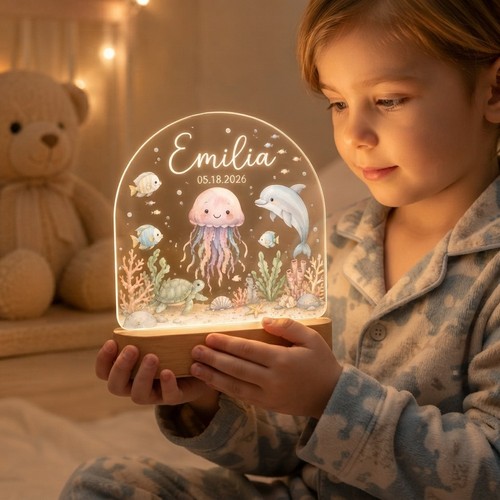 Veilleuse led personnalisée - veilleuse,