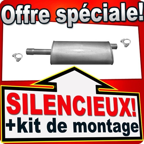 Silencieux intermédiaire pour - silencieux,