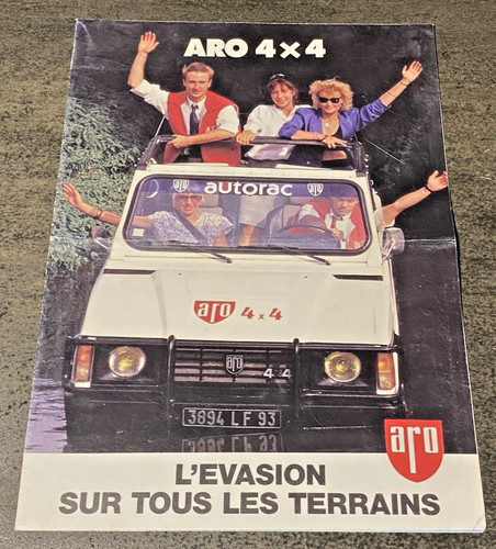 Brochure publicitaire aro - brochure,