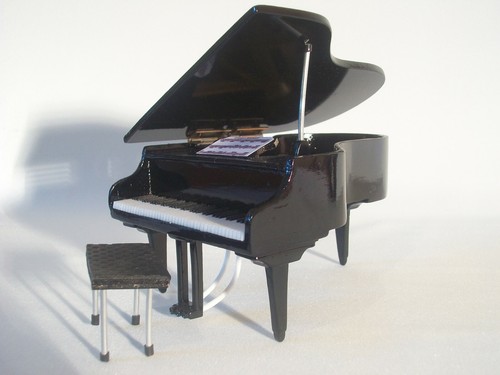 Piano queue miniature - queue,