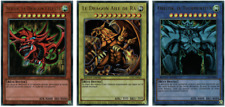 Lot Cartes Yu-Gi-Oh! Dieux Égyptiens Slifer, Obelisk, Le Dragon Ailé de Ra LC01