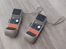 Lot Deux Talkie-walkie déco vintage année 70 avec code morse transceiver great