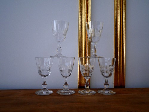 Lot anciens verres à - lot,