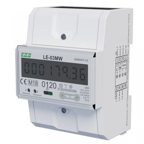 Compteur électrique triphasé