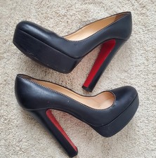 Escarpins En Cuir Christian