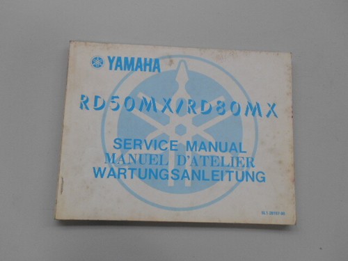 Manuel atelier yamaha rd50mx - yamaha,