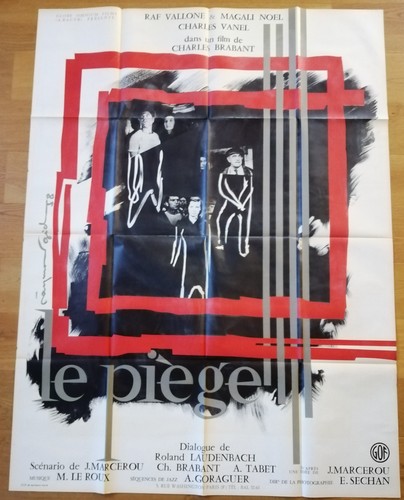 Piege magali noel affiche - piege,