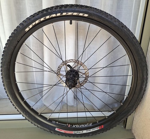 Roue avant vtt - roue, disque