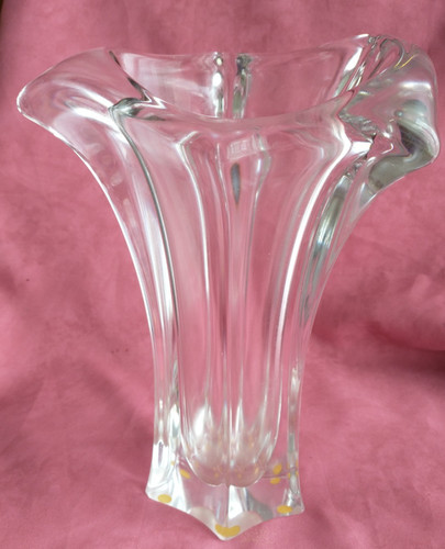 Superbe vase cristal bayel - vase,