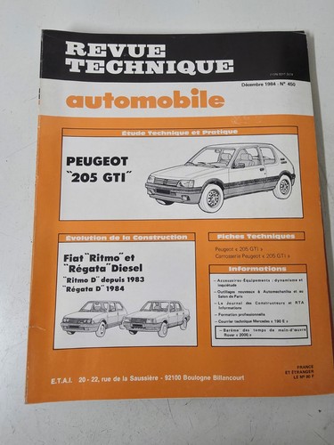 Revue technique automobile rta - technique,