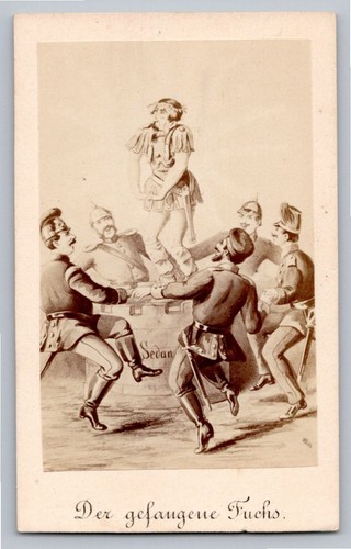 1871 cdv caricature napoléon - 1871,