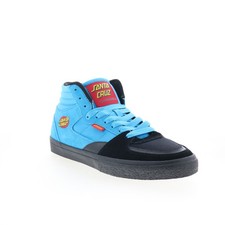 Etnies Screw Vulc Mid X Santa Cruz baskets pour hommes en suede bleu