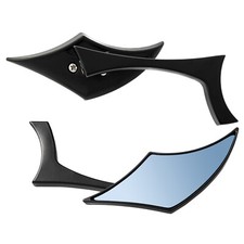 Pair Miroir Retroviseurs Rearview Moto Scooter Noi A-Pro 10 mm M10