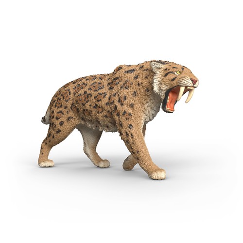 Schleich dinosaurs smilodon - schleich,