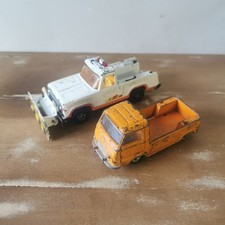 2 Voitures Miniatures Dinky Toys Et Matchbox / Réf A642