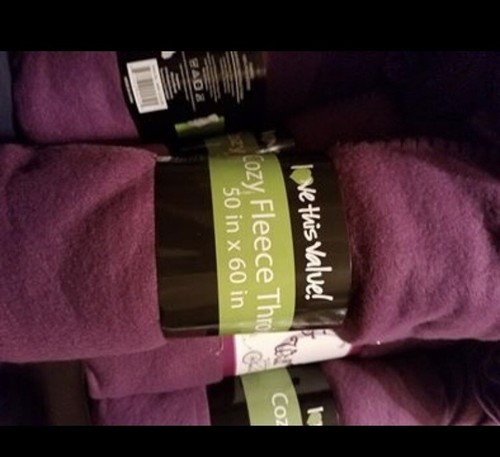 Purple fleece new - purple,