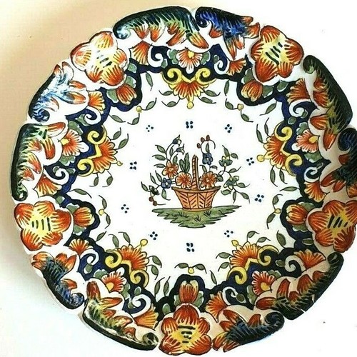 Assiette vieux rouen - assiette,