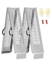 VEVOR Rampe d'accès rampe de chargement en aluminium avec poignées 453 kg 2 pcs