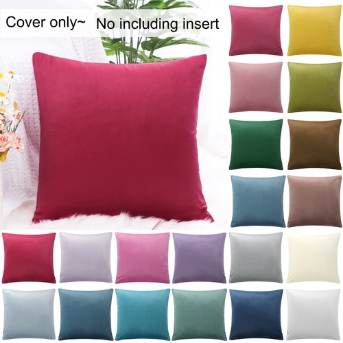 Housse coussin velours - housse,