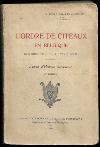 Ordre cîteaux en - de,