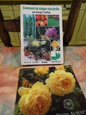 lot livres sur jardinage  G TRUFFAUT ++ CATALOGUES ROSES ANCIENNES D. AUSTIN